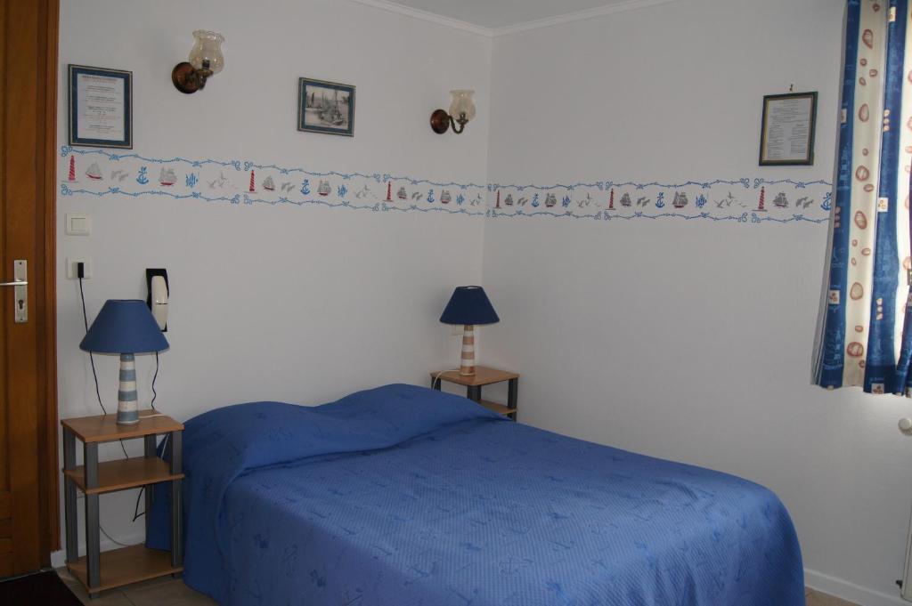 Aux Trois Jean Hotel Le Crotoy Bilik gambar