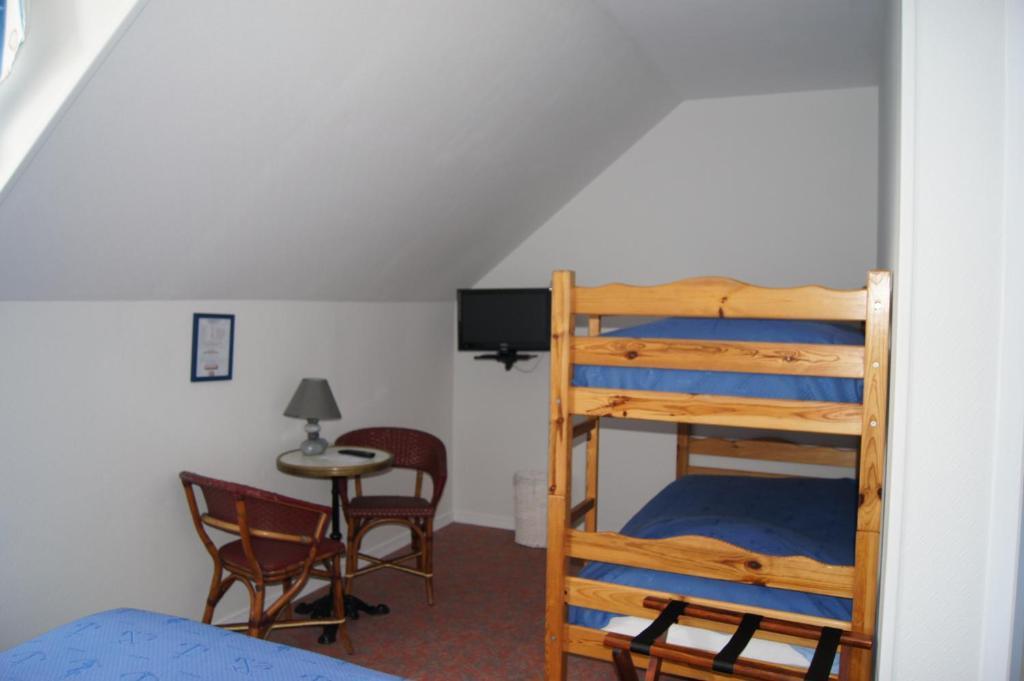 Aux Trois Jean Hotel Le Crotoy Bilik gambar